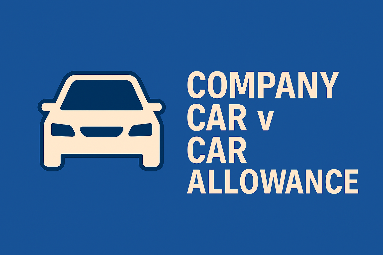company car v car allowance tax